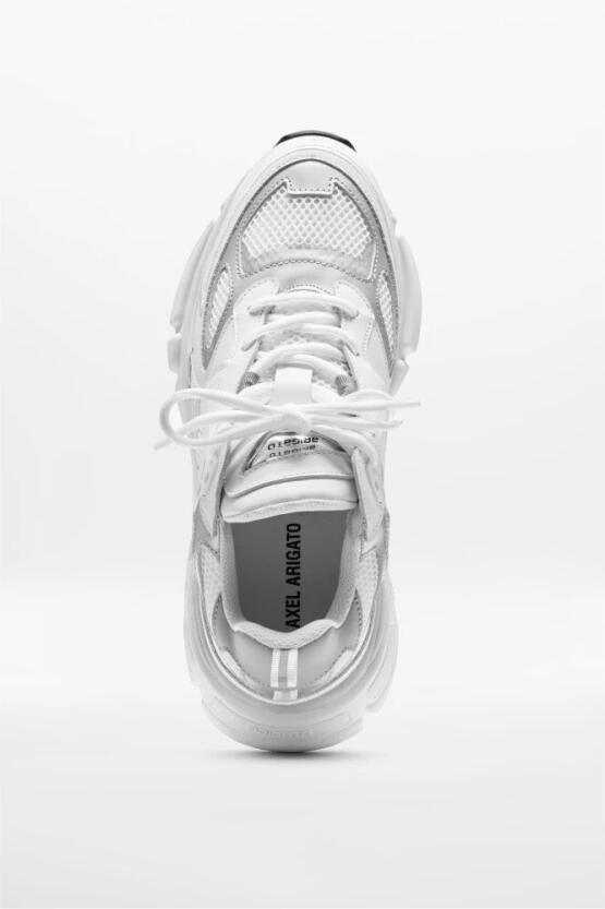 Axel Arigato Witte lage sneakers met reflecterende details White Dames - Foto 6