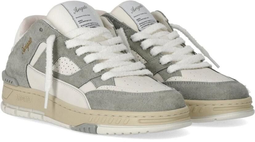 AXEL ARIGATO Lage Sneakers Heren Area Lo Schoenen Maat: 46 Materiaal: Suède Kleur: Wit - Foto 2