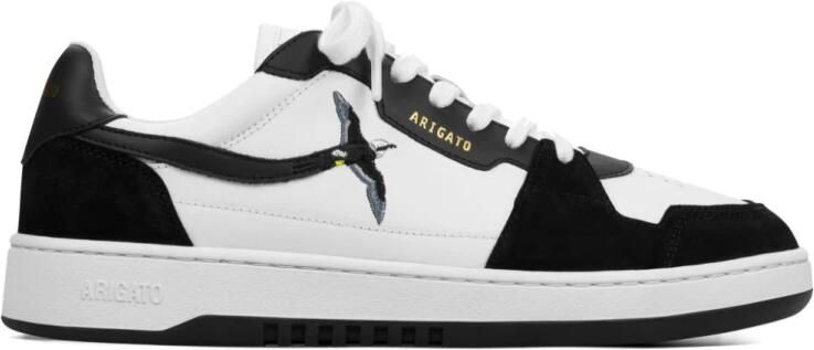 Axel Arigato Witte Sneakers met Bij en Vogel Borduurwerk