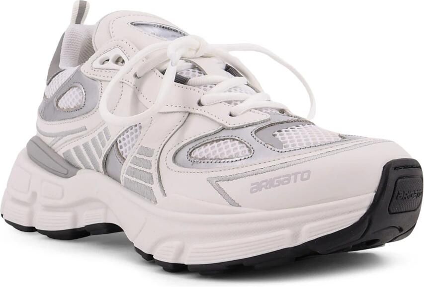 Axel Arigato Witte lage sneakers met reflecterende details White Dames