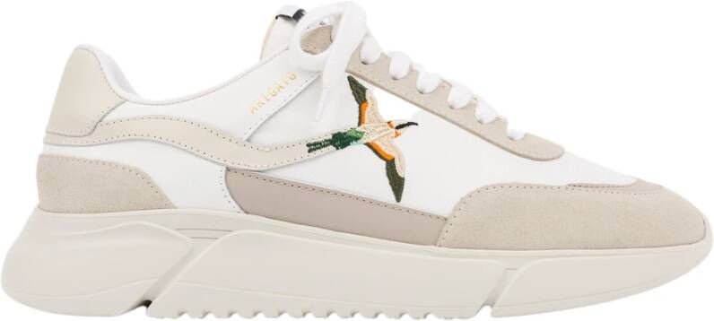 Axel Arigato Genesis Stripe Bee Bird Sneakers Beige Heren