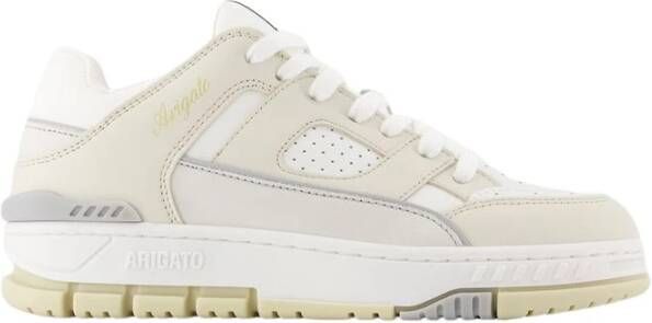 Axel Arigato Witte lage sneakers met geperforeerde details White Dames