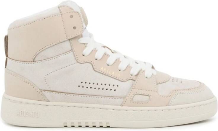 Axel Arigato Beige Dice High-Top Sneakers Beige Dames