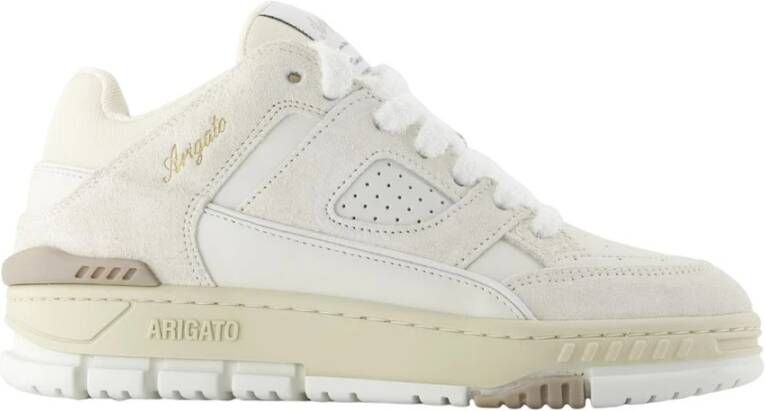 AXEL ARIGATO Lage Sneakers Dames Area Lo Fluffy Sneaker Maat: 40 Materiaal: Suède Kleur: Beige