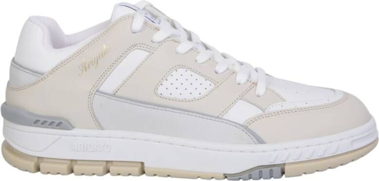 AXEL ARIGATO Lage Sneakers Dames Area Lo Fluffy Sneaker Maat: 41 Materiaal: Leer Kleur: Beige