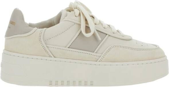 Axel Arigato Beige Orbit Piping Sneakers