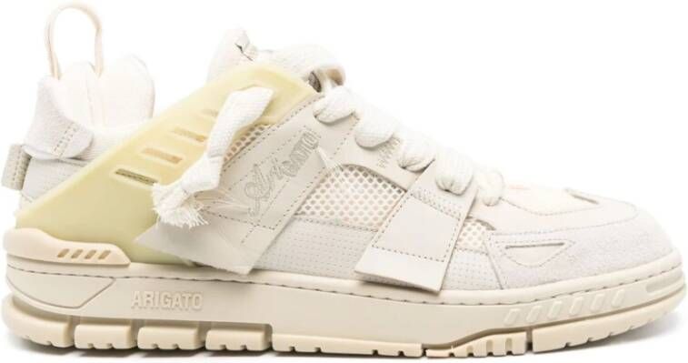 Axel Arigato Beige Sneakers met Enkelvulling