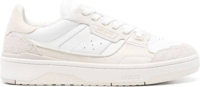 Axel Arigato Beige Sneakers Paneeldesign Vetersluiting Beige Heren