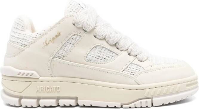 Axel Arigato Beige Veterschoenen met Seg tzool
