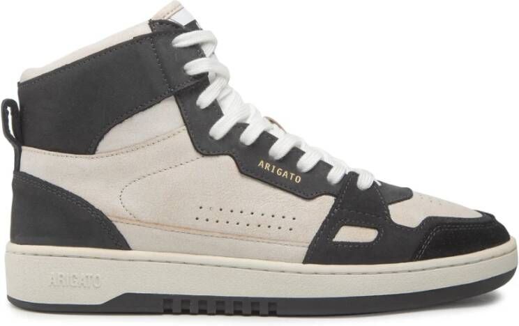 Axel Arigato Dice Hi sneaker van leer met nubuck details
