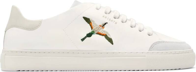 Axel Arigato Clean 90 Bee Bird Sneakers Leer Wit Cremino White Dames