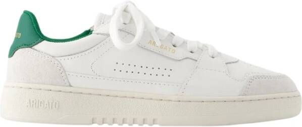 Axel Arigato Blanc Sneakers Stijlvolle witte en groene sneakers White Dames