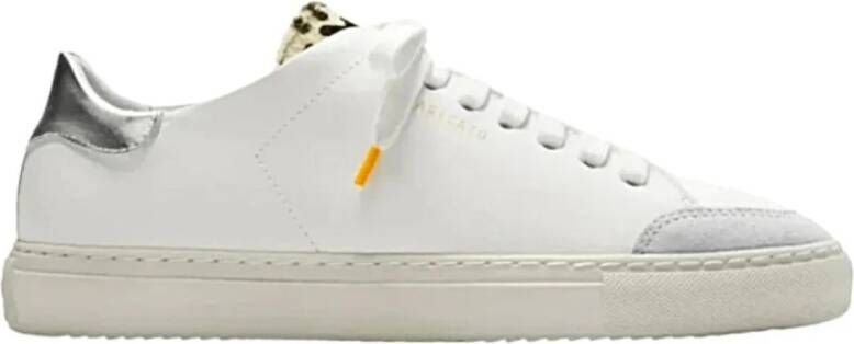 Axel Arigato Minimalistische leren sneaker met zilveren detail White Dames - Foto 2