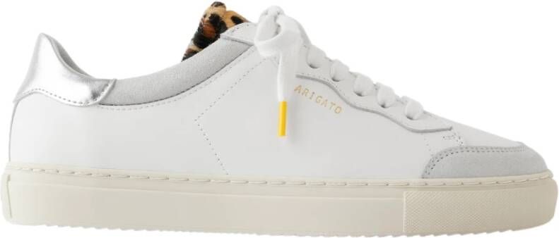 Axel Arigato Leopard Print Lage Sneakers White Dames
