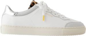 Axel Arigato Leopard Print Lage Sneakers Wit Dames