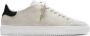 Axel Arigato Contrastpaneel Leren Sneaker Beige Heren - Thumbnail 1