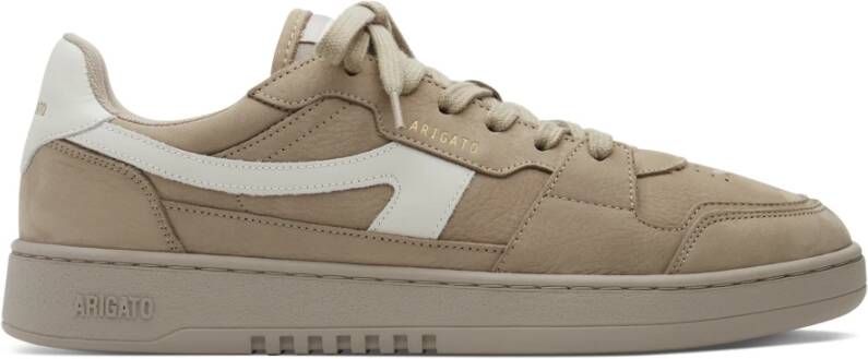 Axel Arigato Beige Leren Sneakers Dice A Beige Heren
