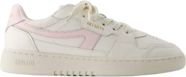 Axel Arigato Dice A Sneakers Leer Wit Roze White Dames