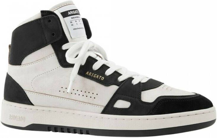 Axel Arigato Dice Hi sneaker van leer met nubuck details
