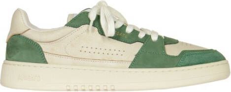 Axel Arigato Handgemaakte Vintage Sneakers met Contrastleer en Suède Beige