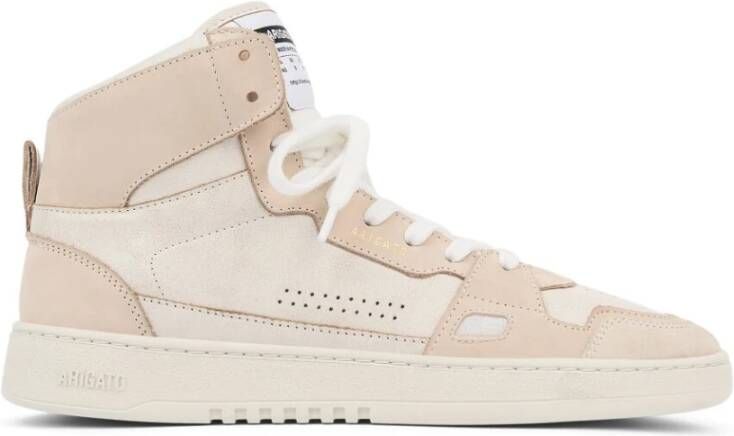 Axel Arigato Beige Dice High-Top Sneakers Beige Dames