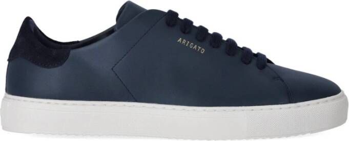 Axel Arigato Handgemaakte Leren Sneakers Stijlvol en Comfortabel Blue Heren