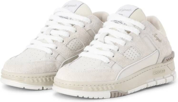 AXEL ARIGATO Lage Sneakers Dames Area Lo Fluffy Sneaker Maat: 40 Materiaal: Suède Kleur: Beige