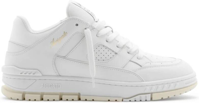 AXEL ARIGATO Lage Sneakers Dames Area Lo Fluffy Sneaker Maat: 46 Materiaal: Leer Kleur: Wit