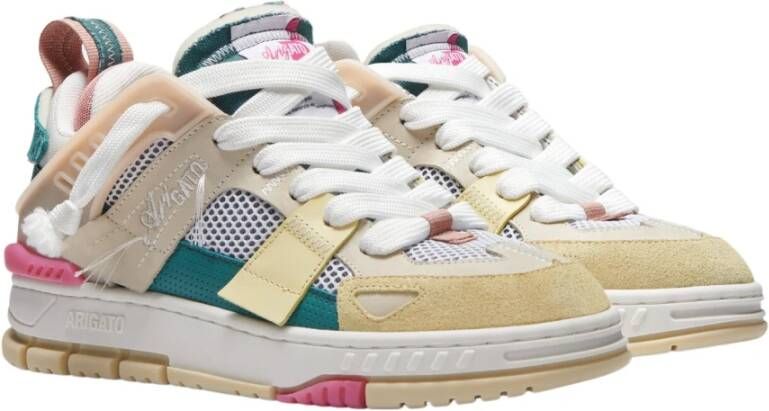 Axel Arigato Gebied Patchwork Sneaker Beige Dames