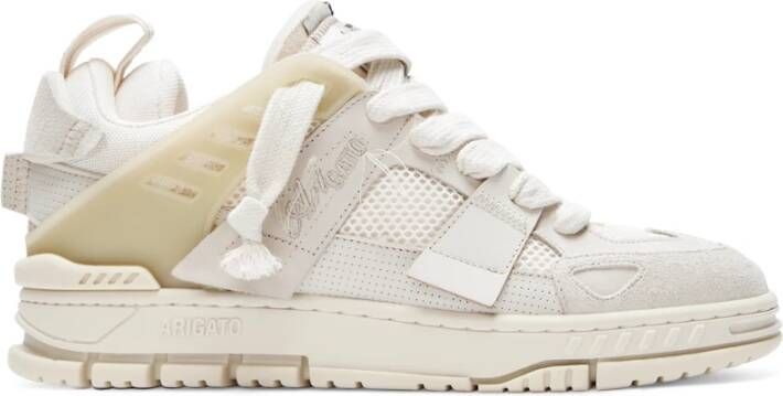 Axel Arigato Area Patchwork sneaker van mesh met leren details