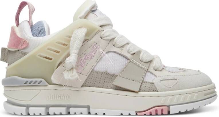AXEL ARIGATO Lage Sneakers Dames Area Patchwork Sneaker Suède Roze