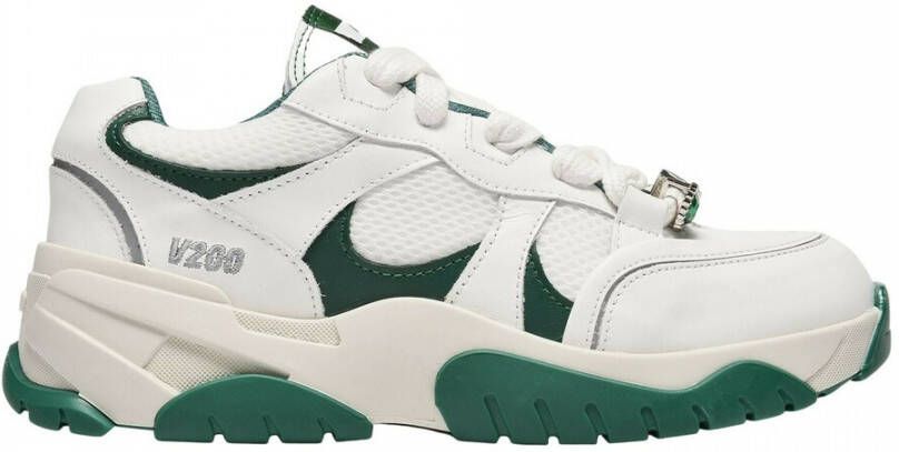 Axel Arigato Gem Embellished Lace Up Trainers Groen Dames