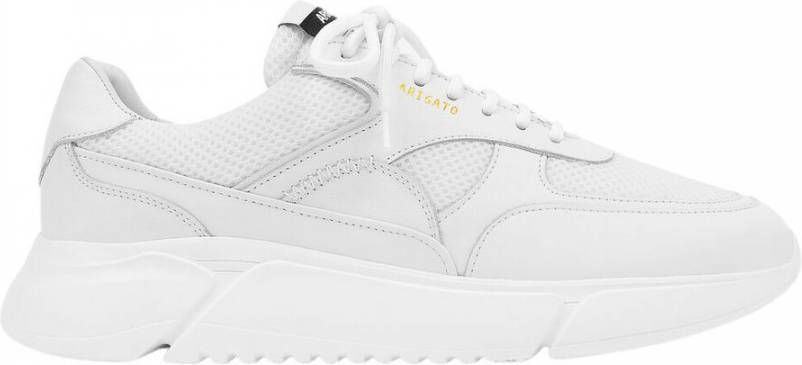 Axel Arigato Genesis Leather And Mesh Sneakers Wit Dames