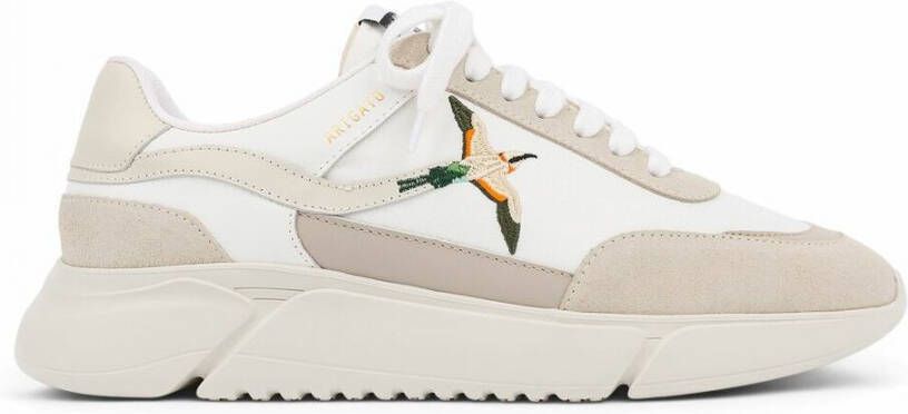 Axel Arigato Genesis Stripe Bee Bird Sneakers Beige Heren