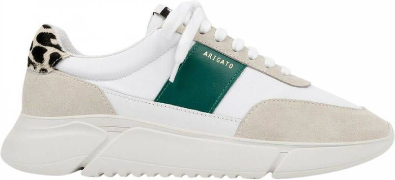 Axel Arigato Vintage Runner Sneakers Wit Groen Beige White Dames