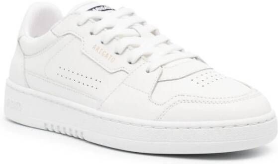 Axel Arigato Geperforeerde witte leren sneakers White Dames