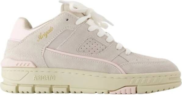 Axel Arigato Low-Top Sneakers Area Lo Sneakers Leather Grey Pink in grijs