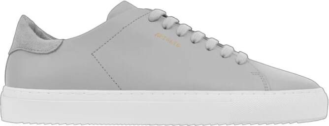 Axel Arigato Grijze Clean 90 Leren Sneakers Gray Heren