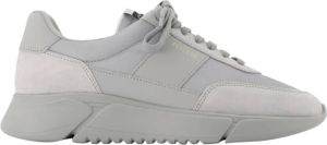 Axel Arigato Grijze Leren Genesis Sneakers Grijs Heren