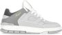 Axel Arigato Grijze Leren Sneakers met Gouden Logo Gray Heren - Thumbnail 7