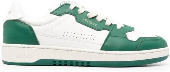 Axel Arigato Handgemaakte Leren Sneaker met Kleurrijke Hiel Tabs Multicolor