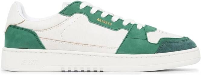 Axel Arigato Handgemaakte Vintage Sneakers met Contrastleer en Suède Beige