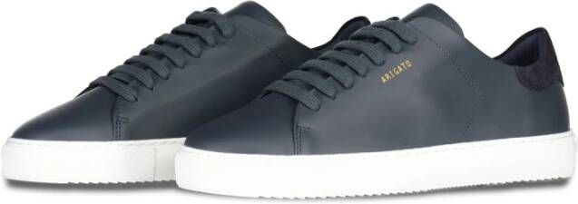 Axel Arigato Handgemaakte Leren Sneakers Stijlvol en Comfortabel Blue Heren