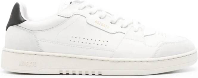 Axel Arigato Handgemaakte Sneakers met Leer en Suède White Heren