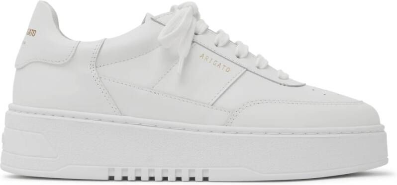 Axel Arigato Handgemaakte Vintage Sneaker met Rubberen Zool White Dames