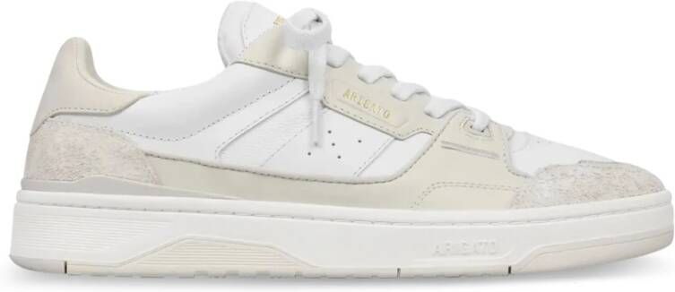 Axel Arigato Beige Sneakers Paneeldesign Vetersluiting Beige Heren