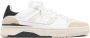 Axel Arigato Leren sneakers met suède panelen en geperforeerde details White Heren - Thumbnail 1