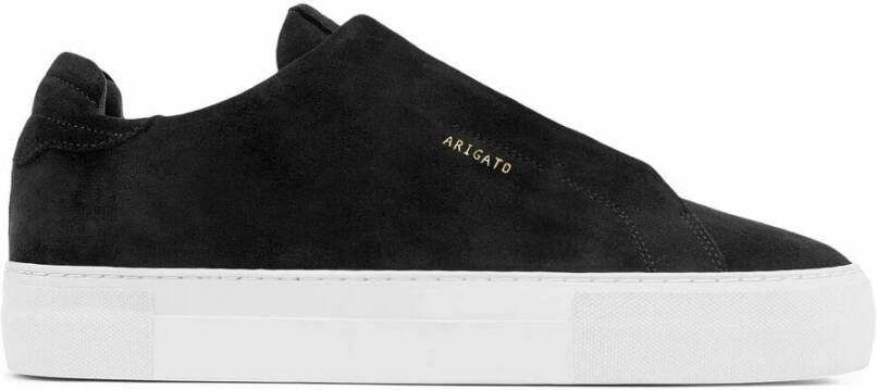 Axel Arigato Laceless Suede Slip-On Sneakers Black Heren