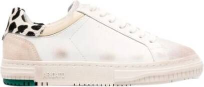 Axel Arigato Leopard Print Distressed Sneakers White Dames