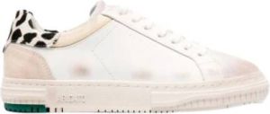 Axel Arigato Leopard Print Distressed Sneakers Wit Dames